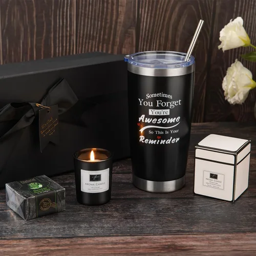 Miniatura 8 de Regalos de cumpleaños para hombres, juego de cesta de regalo para él, caja de regalo de cumpleaños para papá, esposo, hermano, hijo, novio, amigo