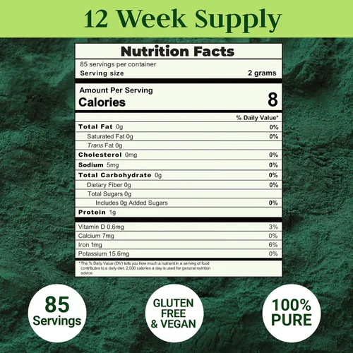 Miniatura 4 de Chlorella Spirulina en polvo
