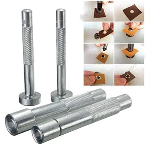 Miniatura 3 de Utoolmart Herramienta de troqueles perforadores de ojales, 0.118 in (0.118 in) para cuero, manualidades, ropa, bolsos, tela, cortina, chaqueta