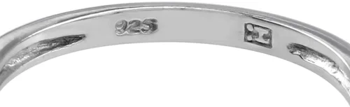 Miniatura 5 de Silvershake Anillo solitario de plata de ley 925 con piedra lunar natural de 0.27., plata, 7.5, RN0092995-7.5-SilverShake