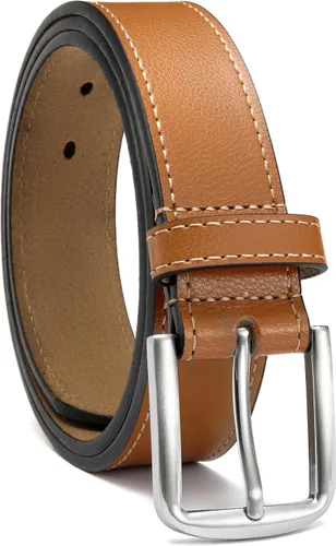 Miniatura 19 de CHAOREN Cinturones de cuero para hombre - Cinturón de 35mm de cuero genuino para jeans - Regalo para hombre para vestir casual
