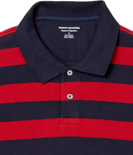 Miniatura 6 de Tienda Essentials - Camiseta polo de algodón de piqué de ajuste regular para hombre disponible en tallas para hombres grandes y altos