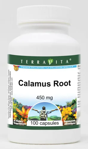 Raíz de Calamus - 450 mg (100 Cápsulas, ZIN: 510986)