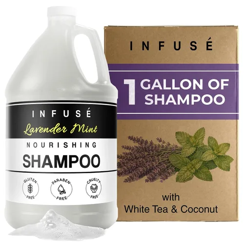 Miniatura 9 de Infundir Lavender Mint Hotel Shampoo 1 galón Para hostelería y alquileres vacacionales para rellenar dispensadores (4 galones)