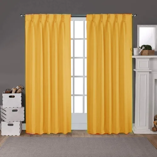Miniatura 21 de Par de paneles de cortinas plisadas de doble pellizco para ventana (con 2 paneles combinados, 42 pulgadas de ancho x 45 pulgadas de largo)