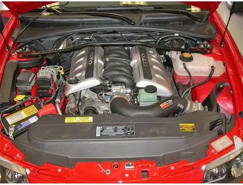 Miniatura 2 de K&N Sistema de admisión de aire frío: Filtro de aire de alto flujo, aumento de rendimiento y caballos de fuerza: Compatible con 2004 PONTIAC GTO