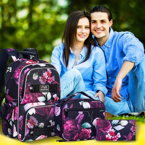 Miniatura 7 de Mochila para laptop, mochila escolar de 16 pulgadas, mochila universitaria, mochilas resistentes al agua para adolescentes, niñas, niños, mujeres