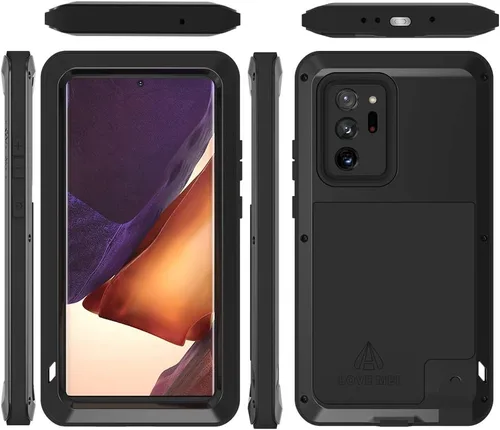 Miniatura 3 de LOVE MEI Funda para teléfono Galaxy Note 20 Ultra 0.18 oz, [sin protector de pantalla de vidrio] Carcasa rígida de cuerpo completo, resistente, a