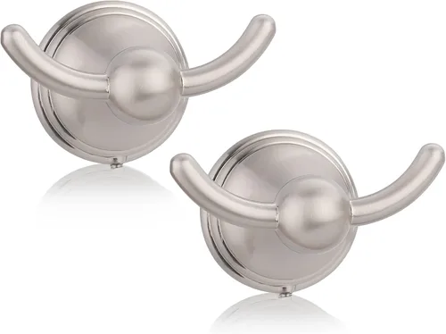 Miniatura 13 de FILTA Juego de accesorios de baño de níquel cepillado, juego de 4 toallas con toallero de 18 o 24 pulgadas Cromo pulido