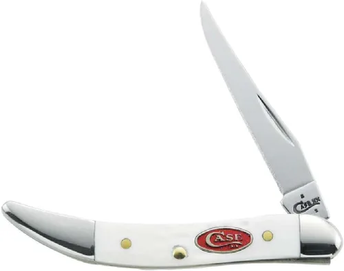 Miniatura 12 de Case XX WR Navaja de bolsillo pequeña Texas Toothpick Blanca con estrellas y rayas sintéticas, artículo #39912 (410096 SS) 7.6 cm cerrada, fabricada