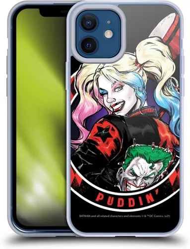 Miniatura 62 de Head Case Designs Funda de gel suave con licencia oficial de Batman DC Comics Love Hate Joker Harley Quinn Graphics [protección de grado militar]