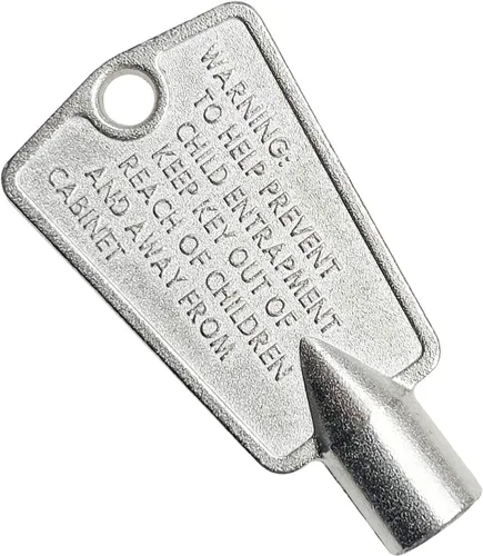 216702900 Llaves de puerta de congelador de metal - Compatible con Frigidaire, Kenmore, GE Freezers - Repalces: AP4301346, AP4071414, PS2061565,