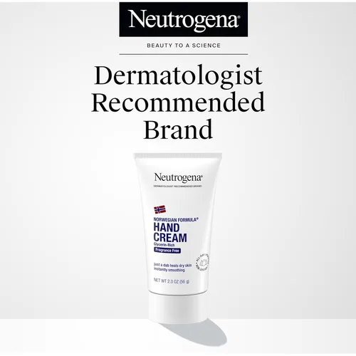 Miniatura 6 de Neutrogena Norwegian Formula Crema hidratante de manos y loción para manos secas, alivio concentrado de glicerina sin fragancia, más de 200 usos
