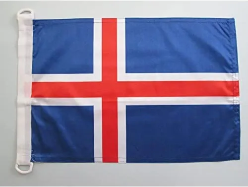 Miniatura 169 de Bandera Náutica Venezuela 18'' x 12'' - Banderas Venezolanas 11.8 x 17.7 in - Banner 12x18 in para barco - AZ FLAG