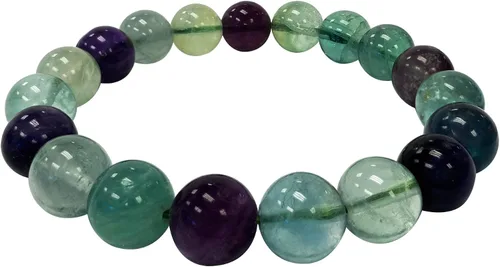 Miniatura 376 de Gem Avenue Handmade Round Bead Stretch Bracelet Unisex Natural Stone Beaded Jewelry for Men & Women, Elastic Wristband for Daily Wear