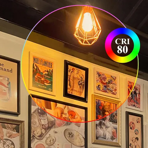 Miniatura 7 de DiCUNO Bombillas Edison regulables equivalentes a 100 W, bombilla LED Edison, blanco cálido 2700 K, 10 W, 1200 lm, filamento vintage ST64 para baño