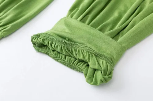 Miniatura 51 de Pantalones de algodón modal para mujer de AvaCostume, pantalones suaves para practicar yoga o deportes.