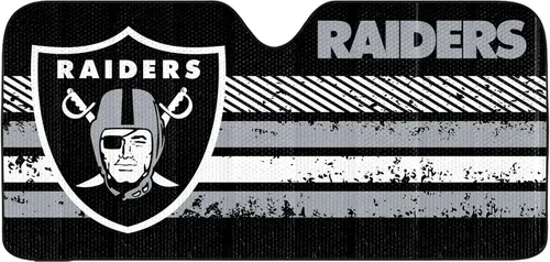 Miniatura 22 de Fanmats Parasol Solar Automático para Parabrisas de la NFL, Protector Solar Visera Solar Acordeón Tri-plegable para Almacenamiento 59" x 29.5