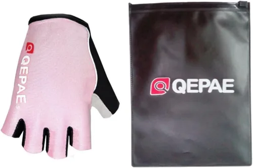 Miniatura 6 de QEPAE Guantes de ciclismo con almohadilla de gel luminosa sin dedos, guantes Crossfit para montar en la noche segura, ciclismo, senderismo, spinning