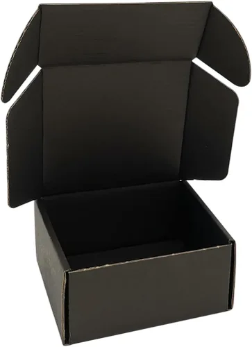 Miniatura 9 de Sobres corrugados de 5 x 5 x 2 pulgadas, paquete de 25, cajas de envío de cartón, color blanco (CM552-25)