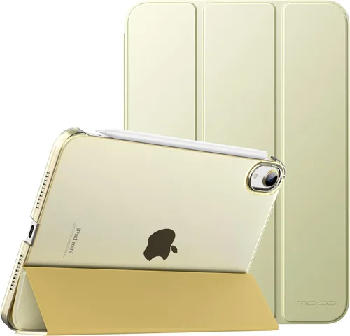 Miniatura 36 de MoKo Funda para iPad mini 7 (A17 Pro) Generación 2024, Funda para iPad mini 6 2021, Funda Protectora Delgada y Ligera de 8.3 Pulgadas con Carcasa