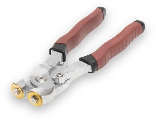 MARSHALLTOWN Pinza para azulejos con ruedas, cerámica, porcelana, carburo de tungsteno, mango DuraSoft, fabricado en los Estados Unidos, WN3