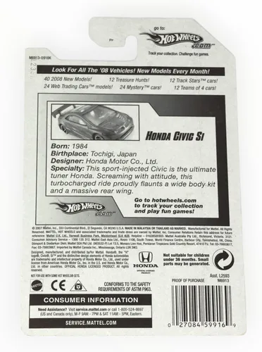 Miniatura 2 de Hot Wheels Honda Civic Si