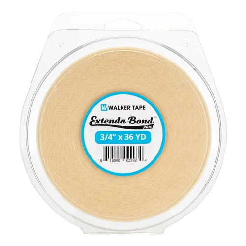 Miniatura 9 de Walker Tape Extenda-Bond Plus - Mini pestañas azules de 3/4 pulgadas x 1 1/2 pulgadas, cinta de peluca transpirable de doble cara para sistemas