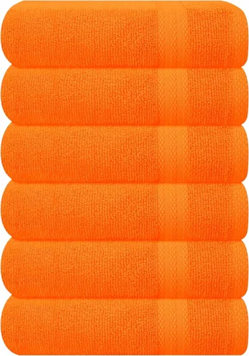 Miniatura 141 de GLAMBURG - Juego de 12 toallas faciales ultrasuaves de 13 x 13 pulgadas, 100% algodón, duraderas y altamente absorbentes, ideales para baño, cocina