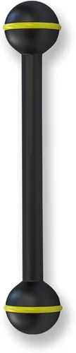 Miniatura 3 de Brazo de bola doble de 5 "/12,7 cm, aleación de aluminio, brazo de extensión de cabeza de bola, conector de sistema de iluminación subacuática