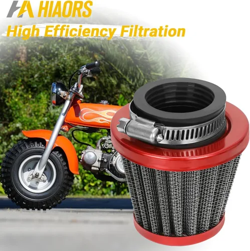 Miniatura 7 de HIAORS Filtro de aire de 35 mm para motocicleta, compatible con 50 cc, 70 cc, 90 cc, 110 cc, 125 cc, para Coolster, Tao Tao, Sunl, Apollo, Roketa