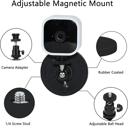 Miniatura 7 de Soporte magnético para cámara compatible con Blink Outdoor 4, 2k+, Blink Mini 2k+ (modelo más nuevo), Blink Mini, Blink Indoor(todos), Eufy E220