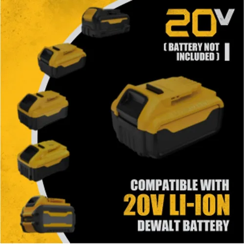 Miniatura 3 de Amoladora Angular, sin escobillas de 20 V, inalámbrica, 4-1/2 pulgadas, compatible con batería Dewalt (sin batería), con rueda de esmeril de metal