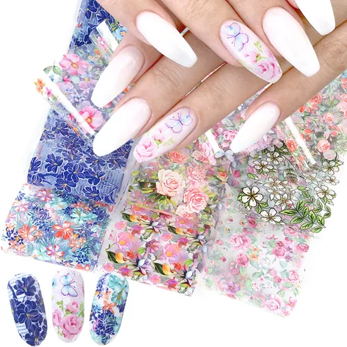 Miniatura 34 de Calcomanías de arte de uñas para el día de San Valentín, calcomanías de transferencia de arte de uñas, suministros de uñas, labios rosas, corazón