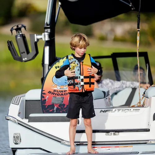 Miniatura 7 de Ronix Vision - Chaleco salvavidas CGA para niño - Azul/Naranja/Amarillo