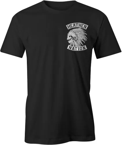 Miniatura 2 de Heathen Black Chief - Camiseta, Negro