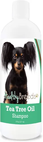 Miniatura 166 de Healthy Breeds Doberman Pinscher Champú de aceite de árbol de té, formulado para piel seca e irritada, reduce la caspa, aroma a gaulteria, 8 onzas