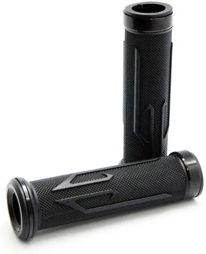 Miniatura 3 de Negro Open End Open End Manillar Grips Gel Compatible para Yamaha FZ09 2017