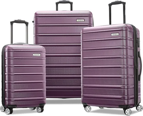 Miniatura 39 de Samsonite Omni 2 - Equipaje rígido extensible con ruedas giratorias, Plateado (Arctic Silver)