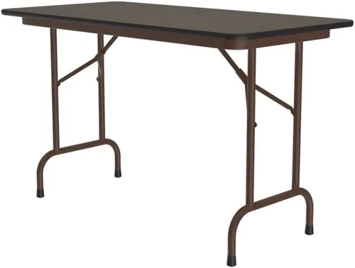 Miniatura 17 de Correll - Mesa plegable de utilidad resistente, parte superior de melamina, fabricada en Estados Unidos, delantal de acero fuerte, 24 x 60 pulgadas