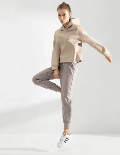 Miniatura 2 de AJISAI - Pantalones deportivos para mujer con cordón y bolsillos, para correr y relajarse