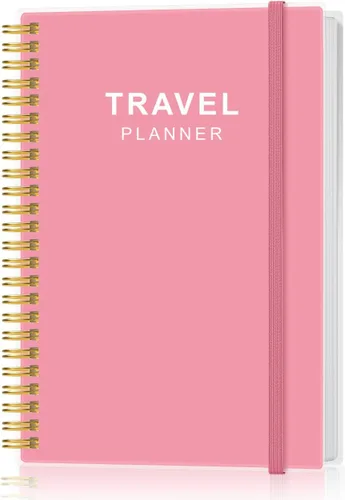 Miniatura 10 de Diario de viaje para mujeres y hombres, organizador de viajes de vacaciones y carretera, cuaderno de viaje para 6 viajes, planificador de viajes
