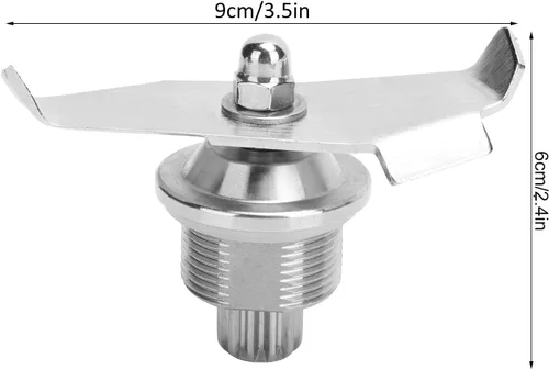 Miniatura 2 de Cuchilla de licuadora, cuchilla extractora, mejora tu licuadora con un reemplazo de montaje de cuchilla de acero inoxidable - Mejora el rendimiento