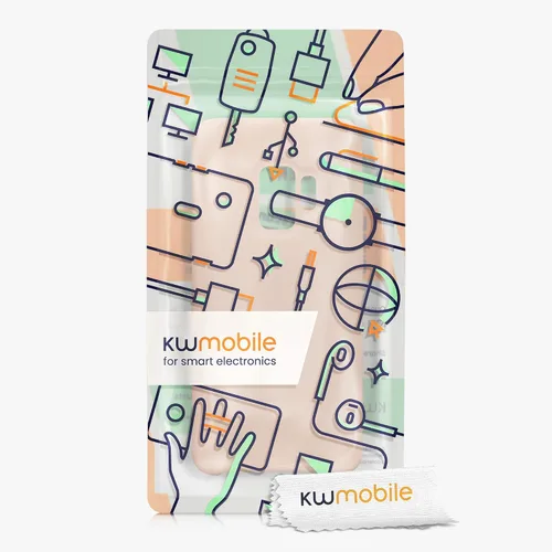 Miniatura 7 de kwmobile Funda compatible con Samsung Galaxy S9 - Funda de silicona TPU con acabado suave - remolino de coco