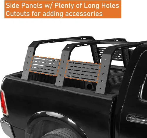 Miniatura 3 de u-Box Soporte de escalera de camión de 18.8 pulgadas de alto para camioneta, compatible con camionetas Ford F-150 y Raptor y Dodge Ram 1500