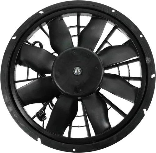 Miniatura 133 de TRQ Conjunto de ventilador de refrigeración dual del radiador compatible con Toyota Highlander 2008-2013 TO3115155