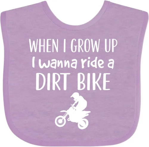 Miniatura 7 de inktastic Babero para bebé de motocross Future Dirt Biker