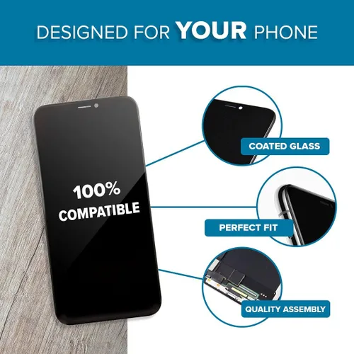 Miniatura 3 de Reemplazo de pantalla LCD compatible con iPhone 11 Pro de 5.8 pulgadas (modelo A2160, A2217, A2215) Pantalla táctil 3D Kit de reparación de marco