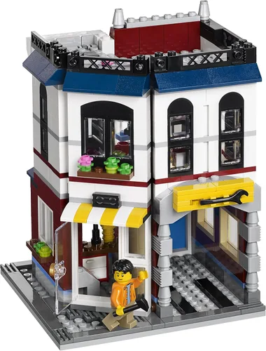 Miniatura 3 de Juguete LEGO creador de tiendas de bicicletas y café 31026