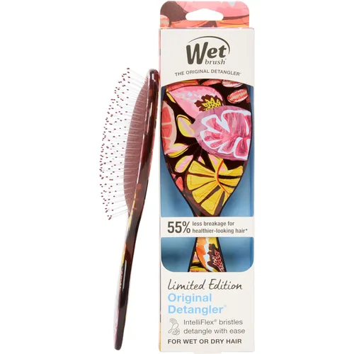 Miniatura 25 de Wet Brush Original Detangler, Rosa Bebida (Refresco de Verano), cerdas ultrasuaves IntelliFlex que se deslizan a través de los nudos, cepillo Bebida